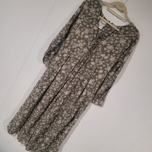 Canadian Vintage Dalmys 80s Boho Country Charm Wide Legged Jumper